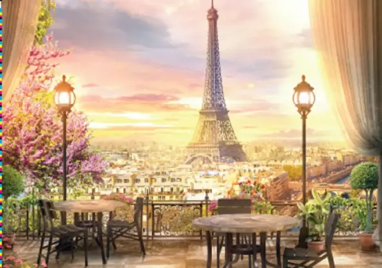 Sunset In Paris