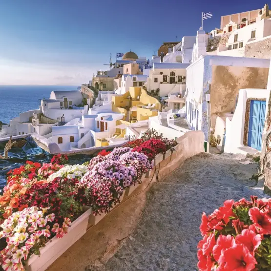 A Day İn The Santorini